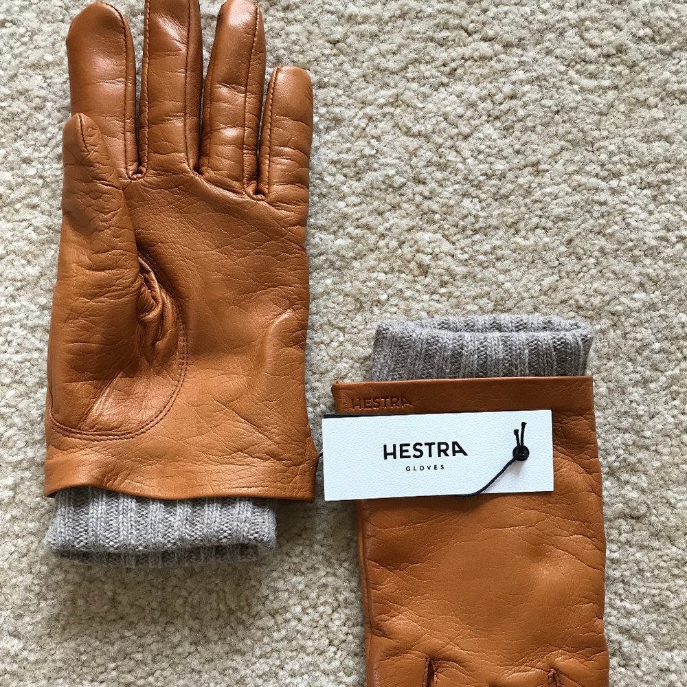 Hestra women's kid gloves with liners